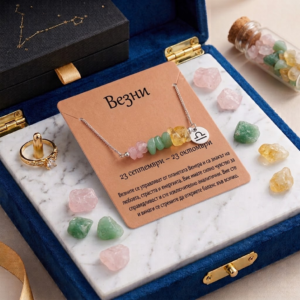 Зодиакално колие Везни | HappyMarket.bg Зодиакално колие Везни | Зодиакални бижута